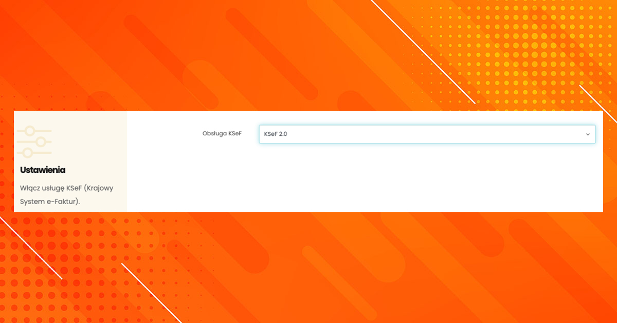 Włączenie modułu KSeF 2.0 w abcFaktury Online